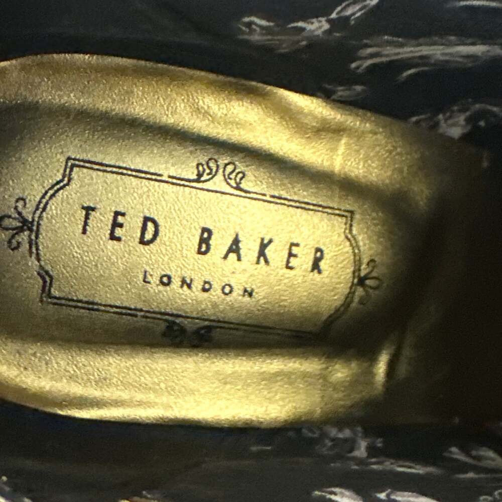 Ted Baker London Leather Python-Embossed Booties - image 8